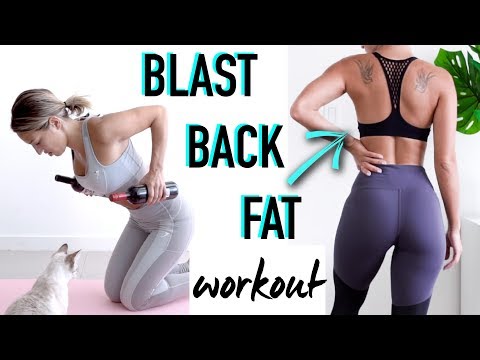 BACK FAT & BRA BULGE Exercises - Back WORKOUT by Vicky Justiz - UCR117JPMLO3Y7J5mIblkBNg