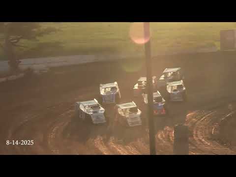 8/14/2025 141 Speedway Races - Captain of the Creek - dirt track racing video image