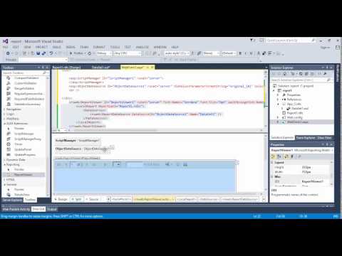 دورة قواعد بيانات للمبتدئين 31#التقارير  Report in ASP NET
