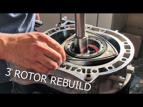 The most beautiful ROTARY ENGINE rebuild! Abel assembles the 3 Rotor - UChg9P8du8Ykqy6MbMK5jpzQ