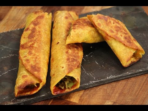 Indian Style Burrito In Gujarati | Snacky Ideas by Amisha Doshi | Sanjeev Kapoor Khazana - UCmoX4QULJ9MB00xW4coMiOw