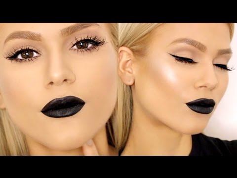 Chit Chat GRWM | Flawless Skin, Bold Winged Liner, Matte Black Lips - UC1hRZ1KfapKdPRlISQDRlNA