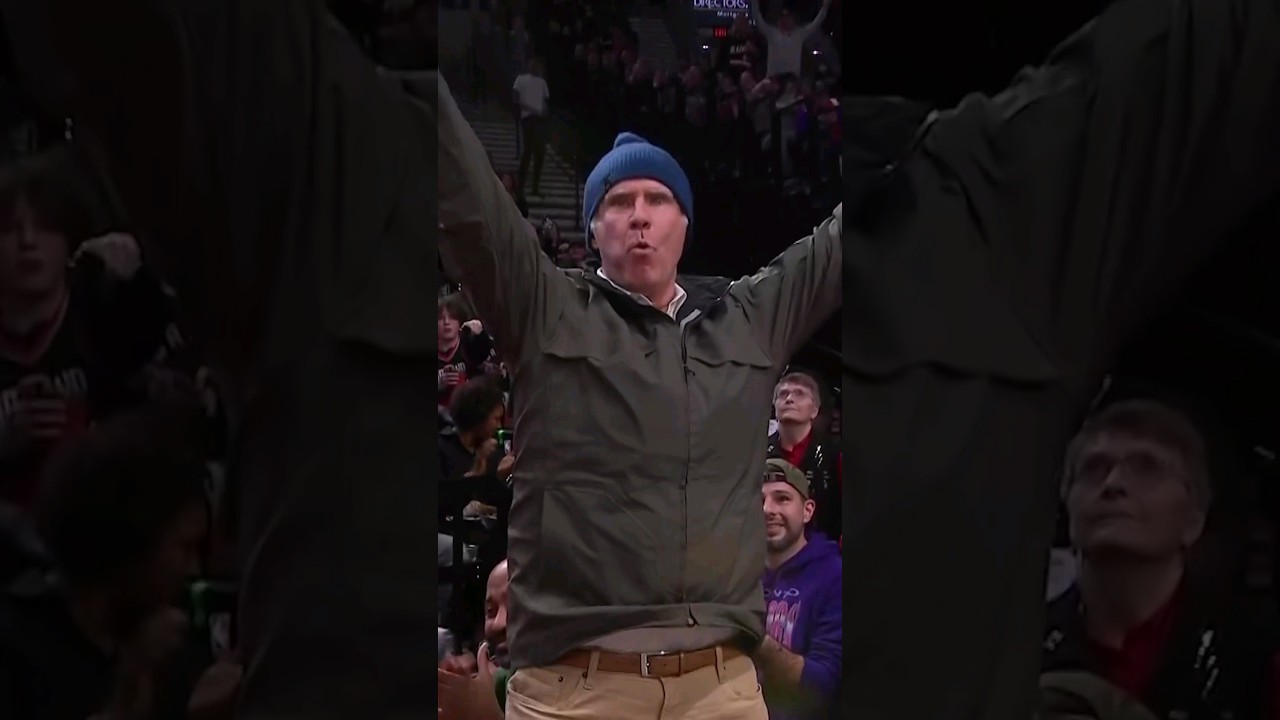 The LEGENDARY Will Ferrell was at the Portland game last night!🙌 #shorts