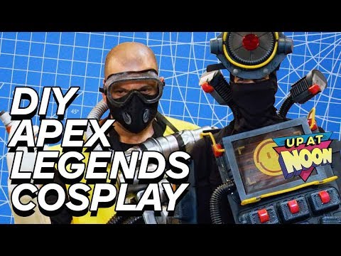 DIY Apex Legends Caustic and Pathfinder Cosplay - Up at Noon - UCKy1dAqELo0zrOtPkf0eTMw