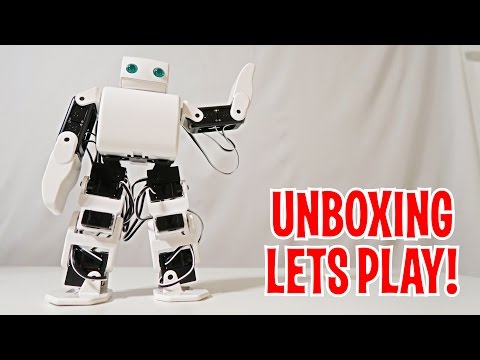 Unboxing & Let's Play - PLEN2 - Humanoid Robot Review - Intelligent Toy like Cozmo! - UCkV78IABdS4zD1eVgUpCmaw