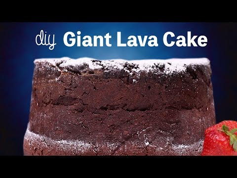 DIY GIANT LAVA CAKE - WILL IT CLOG?