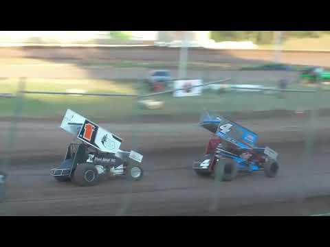 7/29/22 Cottage Grove Speedway 360 Sprints Marvin Smith Memorial Night #1 / WST Speedweek Night #6 - dirt track racing video image