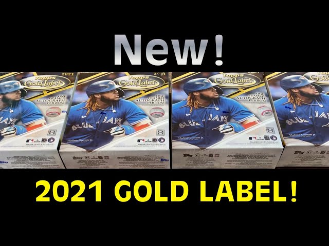 2021 Topps Gold Label Baseball Cards