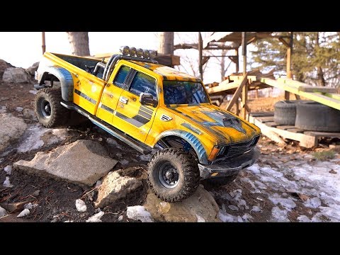 BUMBLEBEE-ST on Backyard COURSE! Transformers Bizarro World CROSS PG4L DUALLY TRUCK | RC ADVENTURES - UCxcjVHL-2o3D6Q9esu05a1Q