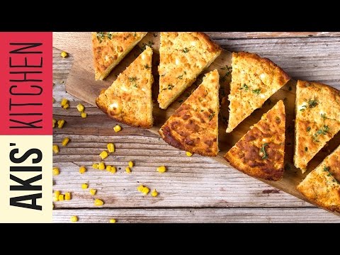 Cornbread with feta cheese | Akis Kitchen - UCcbNHNmULeU1OoNylpPIRQQ