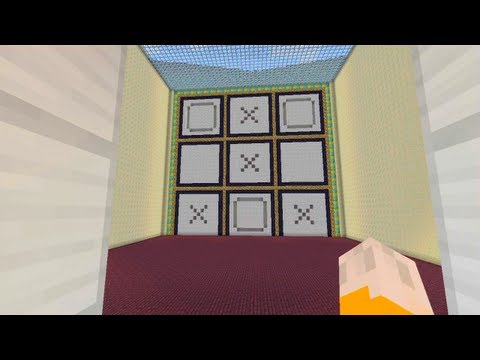 Minecraft Xbox - Working Naughts & Crosses Game (Tic Tac Toe) - UCj5i58mCkAREDqFWlhaQbOw