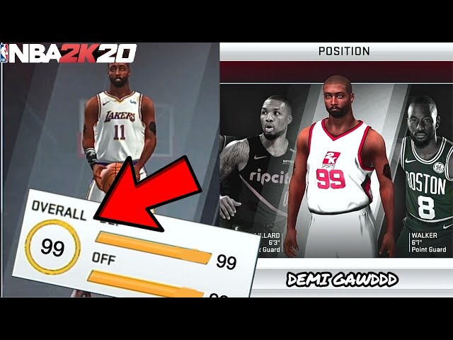How to Make the Best Mycareer Player in NBA 2K20