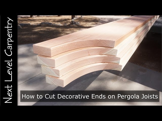 how-to-cut-pergola-ends-to-get-ideas