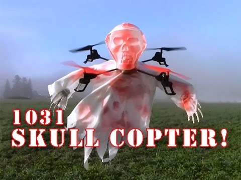1031 Skull Quadcopter Unboxing for Haloween! PT1 - UCLqx43LM26ksQ_THrEZ7AcQ