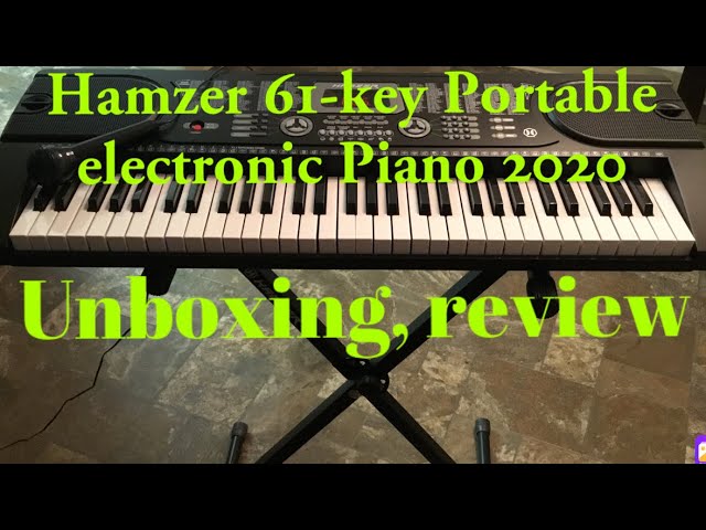 The Hamzer 61-Key Electronic Music Keyboard is a Must-Have for Mus