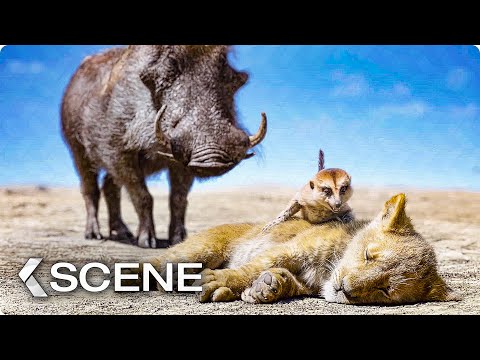 Pumbaa and Timon meet Simba Scene - THE LION KING (2019) - UCLRlryMfL8ffxzrtqv0_k_w