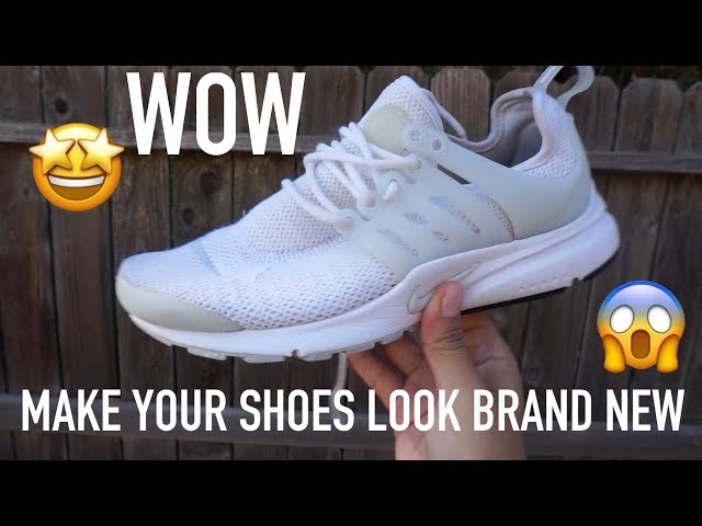 How To Clean White Mesh Tennis Shoes?