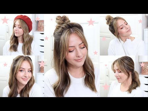 EASY Everyday Hairstyles For Bangs! - UCsWQWXOPongqZJM5D3B_oRQ