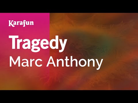 Karaoke Tragedy - Marc Anthony * - UCbqcG1rdt9LMwOJN4PyGTKg