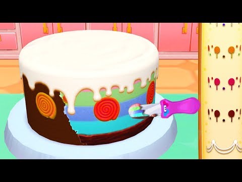 Fun Kids & Girls Cooking Games - My Bakery Empire Baby Learn Color, Decorate, Cook Yummy Cakes