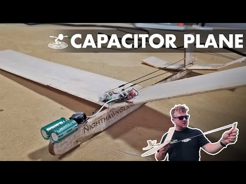 Powered R/C glider without batteries!? | Capacitor plane hack - UC9zTuyWffK9ckEz1216noAw