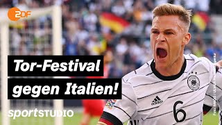 Deutschland – Italien Highlights | UEFA Nations League, 4. Spieltag 2022/23 | sportstudio
