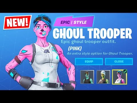 OG PINK GHOUL TROOPER!! New Halloween ITEM SHOP Update!! (Fortnite Battle Royale) - UC2wKfjlioOCLP4xQMOWNcgg