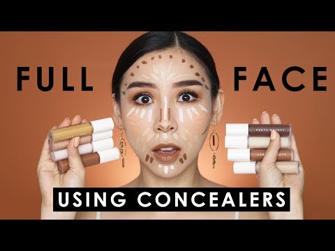 Full Face Using Concealers - Tina Tries It - UC0ng0jJflTuJBBH5DGvr1Pw