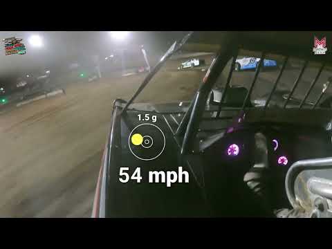 #7 Drake Troutman - Super Late Model - 1-14-2024 Vado Speedway Park - In Car Camera - dirt track racing video image