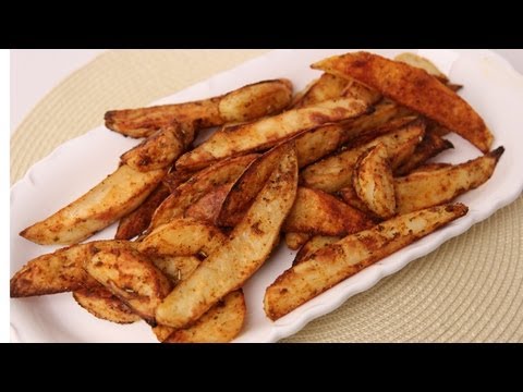 Spicy Roasted Potato Fries Recipe - Laura Vitale - Laura in the Kitchen Episode 425 - UCNbngWUqL2eqRw12yAwcICg