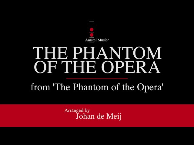 The Phantom of the Opera: Andrew Lloyd Webber’s Organ Sheet Music