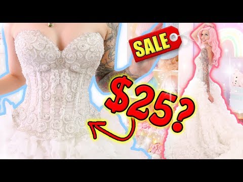 DID I JUST FIND MY WEDDING DRESS ON CRAIGSLIST!?? | Thrifted Wedding Dress Try-On Haul - UCiWbNSajTR_7gxfjaXxExJQ