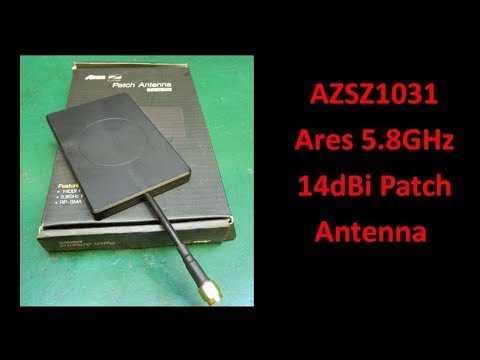AZSZ1031 Ares 5 8GHz 14dBi Patch Antenna - UCHqwzhcFOsoFFh33Uy8rAgQ