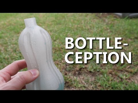 Bottle made from Recycled Bottles - Designed and 3D Printed using Fusion 360 - UCxQbYGpbdrh-b2ND-AfIybg