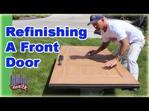 Refinishing A Front Door.  Clear Coating A Door With Urethane. - UCnrhmEmvA_bIRYkBVPqJ4zg