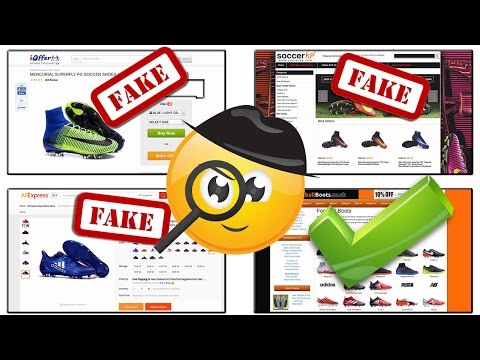 How to Avoid Fake Football Boots & Soccer Cleat Websites - UCs7sNio5rN3RvWuvKvc4Xtg