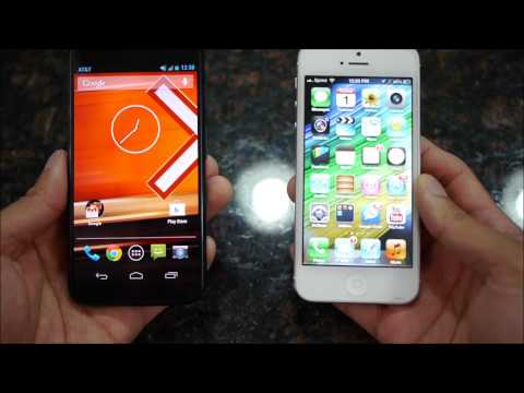 Motorola Moto X vs Apple iPhone 5 first look - UCwPRdjbrlqTjWOl7ig9JLHg