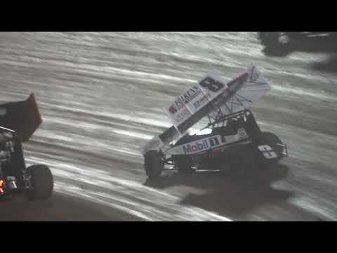 IRA 410 Sprint Feature - Cedar Lake Speedway 09/10/2022 - dirt track racing video image