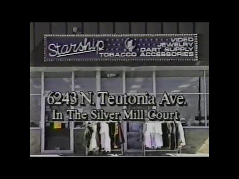 1991 Starship Milwaukee Clothing Store Commercial