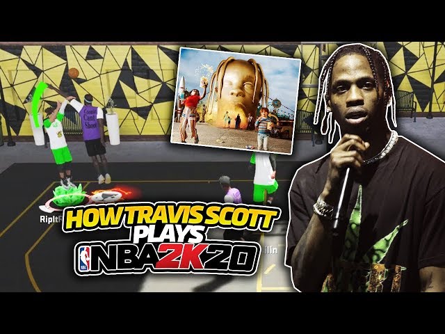 Travis Scott is the Best NBA 2K20 Player