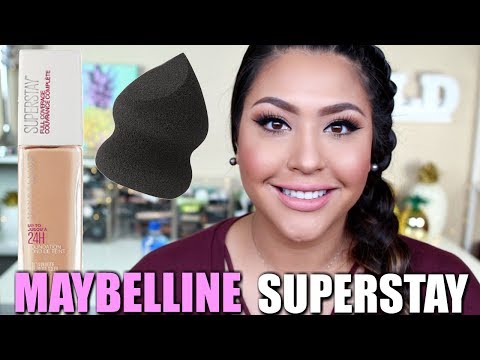 NEW MAYBELLINE SUPERSTAY FOUNDATION : WOOP OR WOMP? - UCK7QFg6W9E7mM_AzRFlit-Q