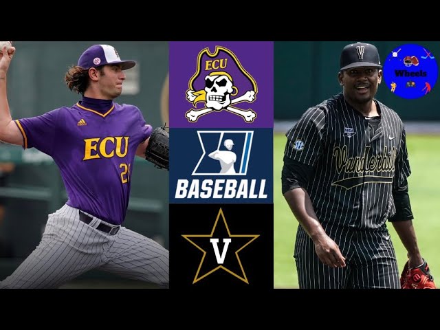 Vanderbilt Defeats ECU in Baseball