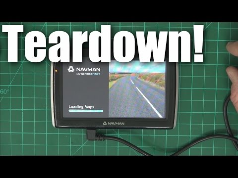 Quick Teardown: Navman MY50 car GPS system - UCQ2sg7vS7JkxKwtZuFZzn-g