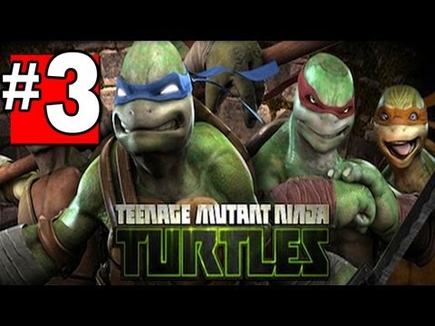 Teenage Mutant Ninja Turtles Out of the Shadows Walkthrough Part 3 Chapter - 1 [HD] XBOX360 XBLA - UC2Nx-8MWzDoAdc_0YXiRfwA