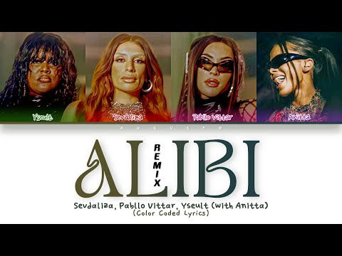 Sevdaliza (with Anitta, Pabllo Vittar, Yseult) – 'Alibi Pt. 2' | Legendado PT-BR (Color Coded Lyric)