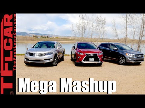 2016 Lexus RX 350 vs Lincoln MKX vs Volvo XC60 T6 Drag Race & Mega Mashup Review - UC6S0jAvcapqJ48ZzLfva12g