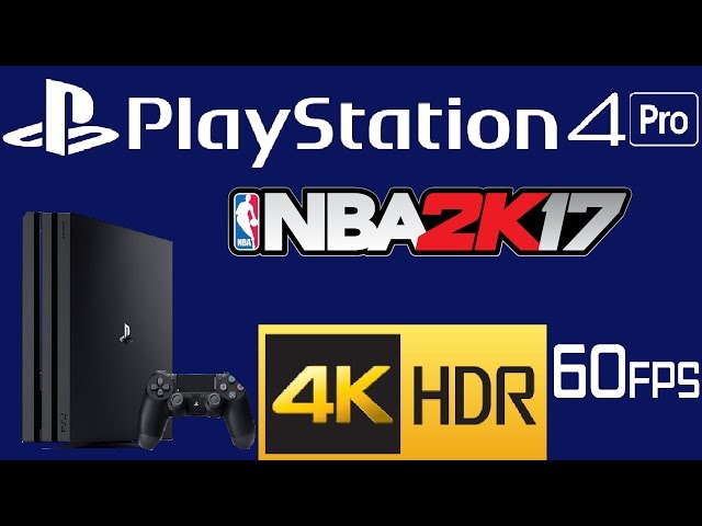 NBA 2K17 Looks Great in 4K on the PS4 Pro