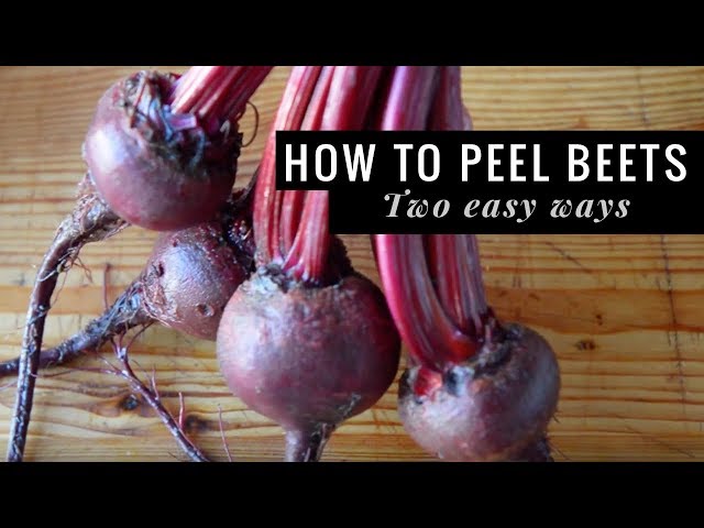 How to Cut Beets Like a Pro
