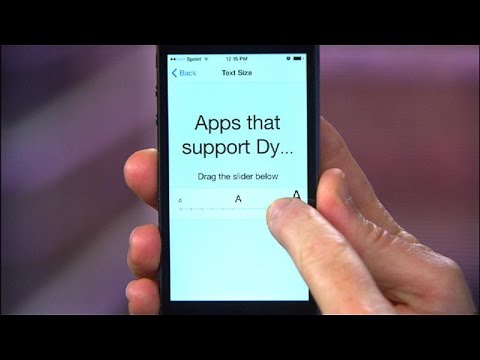 CNET How To - Make text bigger in iOS 8 - UCOmcA3f_RrH6b9NmcNa4tdg