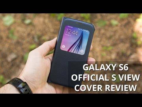 Samsung Galaxy S6 official S View Cover review - UCwPRdjbrlqTjWOl7ig9JLHg